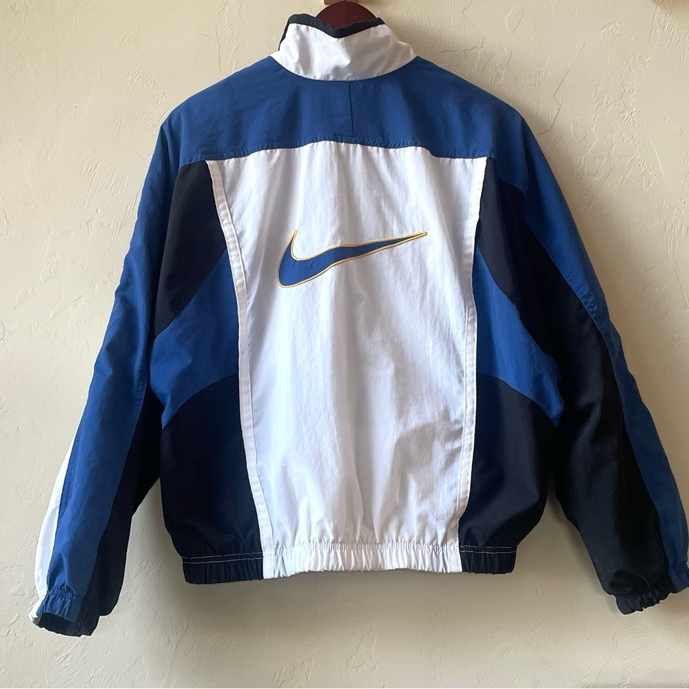 Vintage rare blue Nike 90s jacket